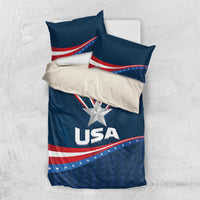 USA Star Medal Bedding Set United States of America Champion - Wonder Print Shop