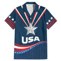 Custom USA Star Medal Family Matching Mermaid Dress and Hawaiian Shirt United States of America Champion - Wonder Print Shop