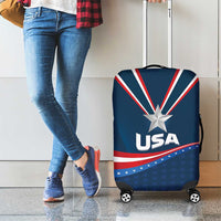 USA Star Medal Luggage Cover United States of America Champion - Wonder Print Shop
