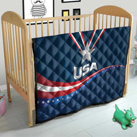 USA Star Medal Quilt United States of America Champion - Wonder Print Shop
