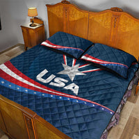 USA Star Medal Quilt Bed Set United States of AmericaChampion - Wonder Print Shop