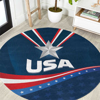 USA Silver Star Medal Round Carpet Team USA Champion