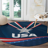 USA Silver Star Medal Round Carpet Team USA Champion