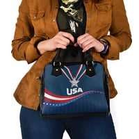 USA Silver Star Medal Shoulder Handbag Team USA Champion