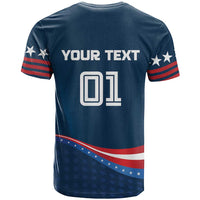 Custom USA Star Medal T ShirtUnited States of America Champion - Wonder Print Shop