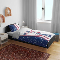 USA Eiffel Tower Bedding Set One Nation One Team - Wonder Print Shop