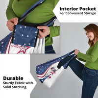 USA Eiffel Tower Grocery Bag One Nation One Team