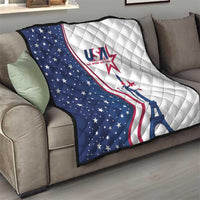 USA Eiffel Tower Quilt One Nation One Team - Wonder Print Shop