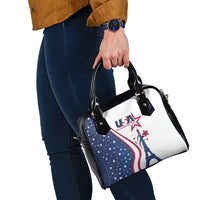 USA Eiffel Tower Shoulder Handbag One Nation One Team
