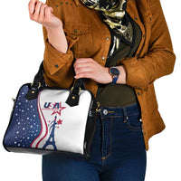 USA Eiffel Tower Shoulder Handbag One Nation One Team