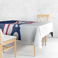 USA Eiffel Tower Tablecloth One Nation One Team - Wonder Print Shop