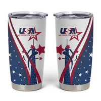 USA Eiffel Tower Tumbler Cup One Nation One Team - Wonder Print Shop