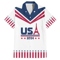 Custom USA 2024 Eiffel Tower Family Matching Summer Maxi Dress and Hawaiian Shirt United States Summer Sport - Wonder Print Shop
