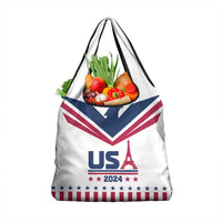 USA 2024 Eiffel Tower Grocery Bag United States Summer Sport