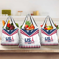 USA 2024 Eiffel Tower Grocery Bag United States Summer Sport