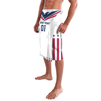 Custom USA 2024 Eiffel Tower Lavalava United States Summer Sport - Wonder Print Shop