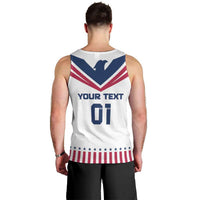 Custom USA 2024 Eiffel Tower Men Tank Top United States Summer Sport - Wonder Print Shop