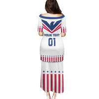 Custom USA 2024 Eiffel Tower Puletasi United States Summer Sport - Wonder Print Shop