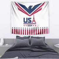 USA 2024 Eiffel Tower Tapestry United States Summer Sport - Wonder Print Shop