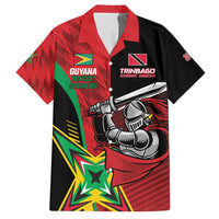 Custom Amazon Warriors Vs Knight Riders Hawaiian Shirt Trinbago and Guyana Face Off Cricket LT01