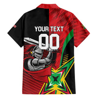 Custom Amazon Warriors Vs Knight Riders Hawaiian Shirt Trinbago and Guyana Face Off Cricket LT01