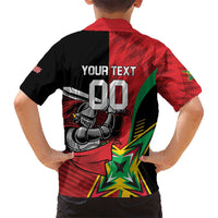 Custom Amazon Warriors Vs Knight Riders Hawaiian Shirt Trinbago and Guyana Face Off Cricket LT01