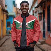 Custom Morocco 2026 Football Bomber Jacket Atlas Lionesses Born Winners