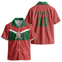 Custom Morocco 2026 Football Kid Hawaiian Shirt Atlas Lionesses Born Winners