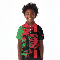 Custom Malawi 2026 Football Kid Polo Shirt Go Scorchers Go Champions