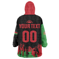 Custom Malawi 2026 Football Kid Wearable Blanket Hoodie Go Scorchers Go Champions