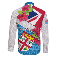 Fiji Day Family Matching Short Sleeve Bodycon Dress and Hawaiian Shirt Fijian Hibiscus Special Version - Wonder Print Shop