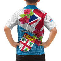 Fiji Day Kid Hawaiian Shirt Fijian Hibiscus Special Version - Wonder Print Shop