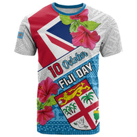 Fiji Day T Shirt Fijian Hibiscus Special Version - Wonder Print Shop