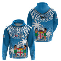 Fiji Hoodie Bula Fijian Tapa Pattern - Wonder Print Shop