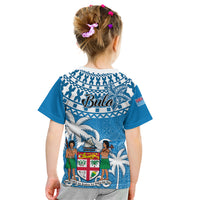 Fiji Kid T Shirt Bula Fijian Tapa Pattern - Wonder Print Shop