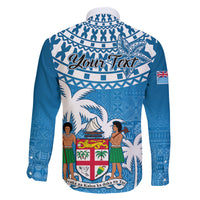 Personalised Fiji Family Matching Short Sleeve Bodycon Dress and Hawaiian Shirt Bula Fijian Tapa Pattern - Wonder Print Shop