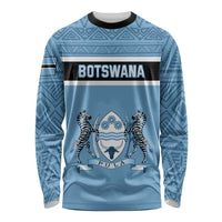 Botswana Long Sleeve Shirt Tswana Pula African Pattern LT01
