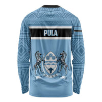 Botswana Long Sleeve Shirt Tswana Pula African Pattern LT01