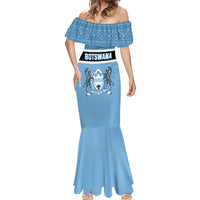 Botswana Mermaid Dress Tswana Pula African Pattern - Wonder Print Shop