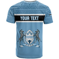 Personalised Botswana T Shirt Tswana Pula African Pattern - Wonder Print Shop