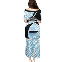 Botswana Independence Day Puletasi Lefatshe la Botswana Zebra Pattern - Wonder Print Shop