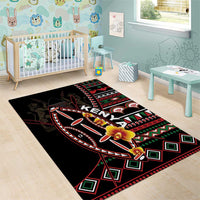 Kenya Area Rug Jamhuri ya Kenya Shield - Wonder Print Shop