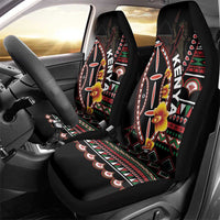 Kenya Car Seat Cover Jamhuri ya Kenya Shield - Wonder Print Shop