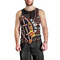 Personalized Kenya Men Tank Top Jamhuri ya Kenya Shield - Wonder Print Shop