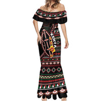 Personalized Kenya Mermaid Dress Jamhuri ya Kenya Shield - Wonder Print Shop