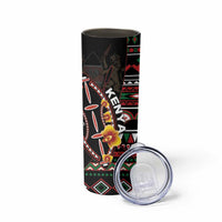 Personalized Kenya Skinny Tumbler Jamhuri ya Kenya Shield - Wonder Print Shop