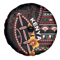 Kenya Spare Tire Cover Jamhuri ya Kenya Shield - Wonder Print Shop