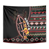 Kenya Tapestry Jamhuri ya Kenya Shield - Wonder Print Shop