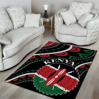 Kenya Area Rug Harambee African Pattern - Wonder Print Shop