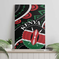Kenya Canvas Wall Art Harambee African Pattern - Wonder Print Shop